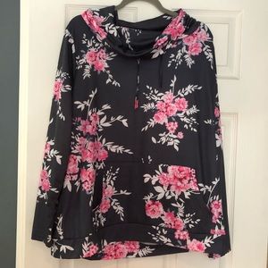 Cowel neck sweatshirt